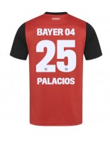 Bayer Leverkusen Exequiel Palacios #25 Kotipaita 2024-25 Lyhythihainen